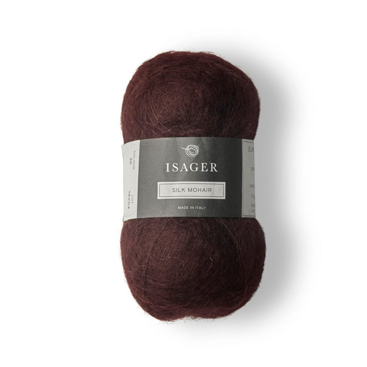 Isager Silk Mohair 25 g – Ylellinen 75 % RMS-mohairia ja 25 % silkkiä sisältävä yhdistelmälanka (212 m / 25 g). Tilaa unelmanpehmeä lanka heti!