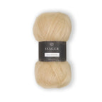 Isager Silk Mohair 25 g – Ylellinen 75 % RMS-mohairia ja 25 % silkkiä sisältävä yhdistelmälanka (212 m / 25 g). Tilaa unelmanpehmeä lanka heti!