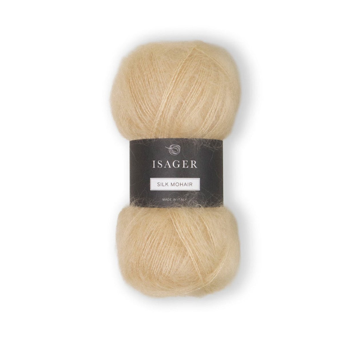 Isager Silk Mohair 25 g – Ylellinen 75 % RMS-mohairia ja 25 % silkkiä sisältävä yhdistelmälanka (212 m / 25 g). Tilaa unelmanpehmeä lanka heti!