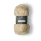 Isager Silk Mohair 25 g – Ylellinen 75 % RMS-mohairia ja 25 % silkkiä sisältävä yhdistelmälanka (212 m / 25 g). Tilaa unelmanpehmeä lanka heti!