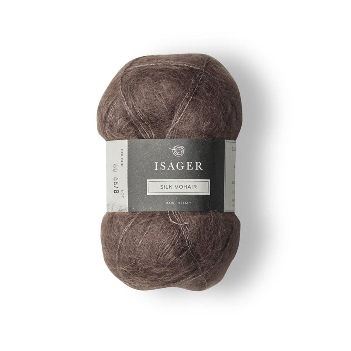 Isager Silk Mohair 25 g – Ylellinen 75 % RMS-mohairia ja 25 % silkkiä sisältävä yhdistelmälanka (212 m / 25 g). Tilaa unelmanpehmeä lanka heti!