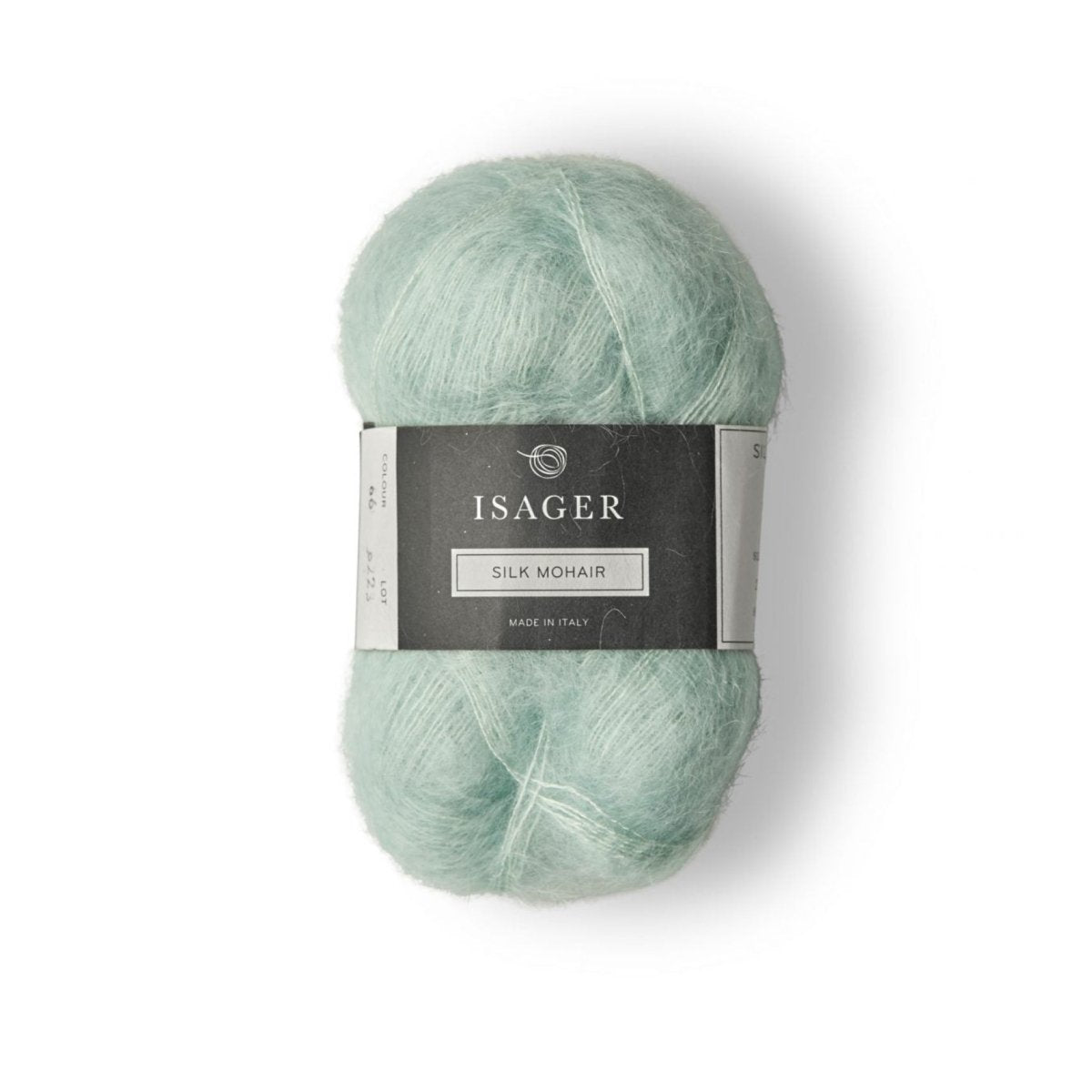 Isager Silk Mohair 25 g – Ylellinen 75 % RMS-mohairia ja 25 % silkkiä sisältävä yhdistelmälanka (212 m / 25 g). Tilaa unelmanpehmeä lanka heti!