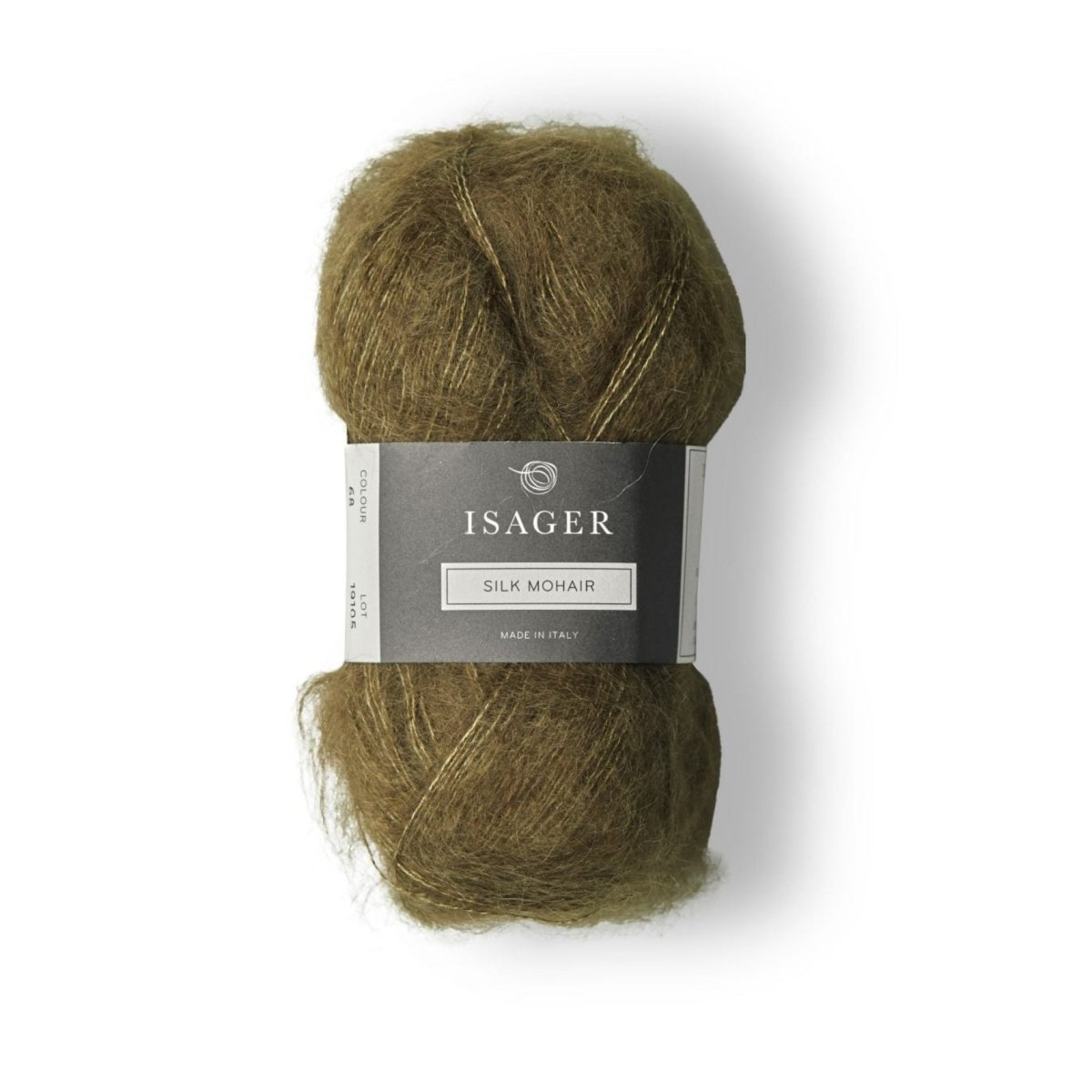 Isager Silk Mohair 25 g – Ylellinen 75 % RMS-mohairia ja 25 % silkkiä sisältävä yhdistelmälanka (212 m / 25 g). Tilaa unelmanpehmeä lanka heti!