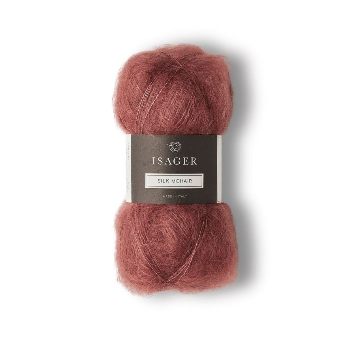 Isager Silk Mohair 25 g – Ylellinen 75 % RMS-mohairia ja 25 % silkkiä sisältävä yhdistelmälanka (212 m / 25 g). Tilaa unelmanpehmeä lanka heti!