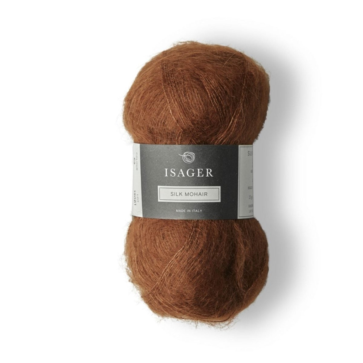 Isager Silk Mohair 25 g – Ylellinen 75 % RMS-mohairia ja 25 % silkkiä sisältävä yhdistelmälanka (212 m / 25 g). Tilaa unelmanpehmeä lanka heti!
