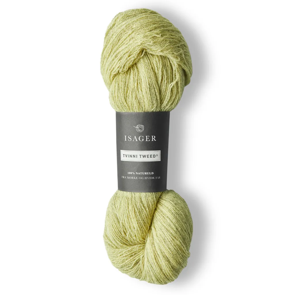 Isager Tvinni 100 g (2x50 g) – Ensiluokkainen 2-säikeinen merinokaritsanvilla (510 m / 100 g). Kestävä ja monikäyttöinen. Tilaa ihana lanka heti!