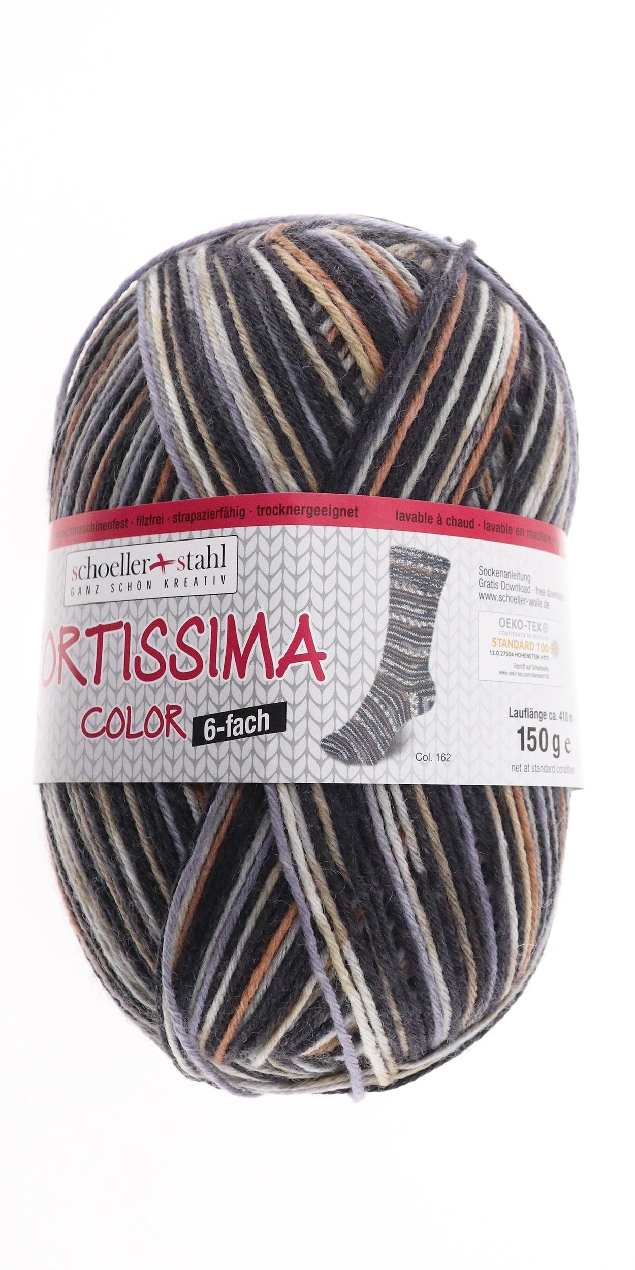 Schoeller + Stahl Fortissima Color 6-ply, 150 g