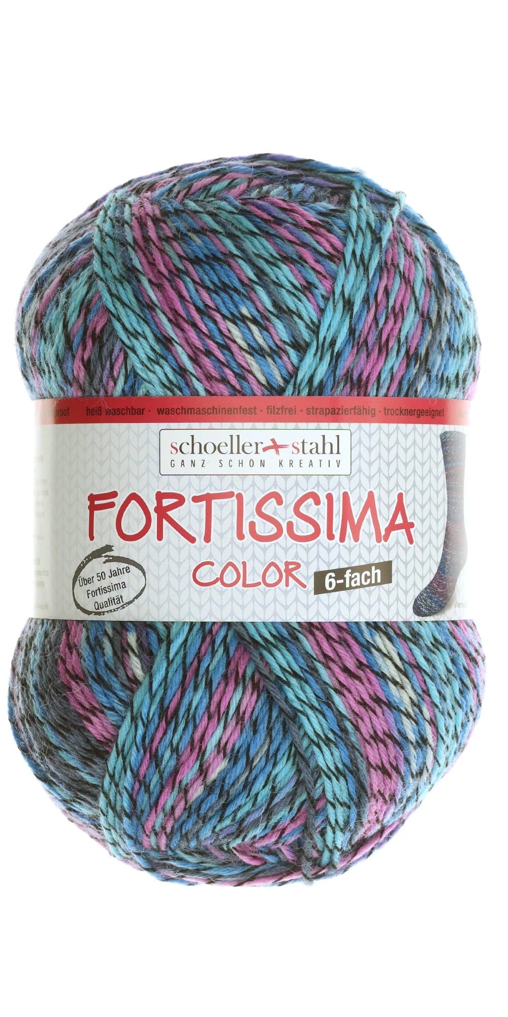 Schoeller + Stahl Fortissima Color 6-ply, 150 g