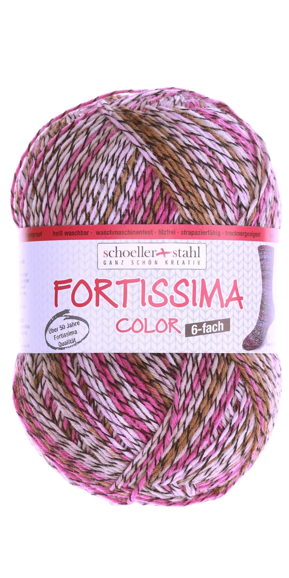 Schoeller + Stahl Fortissima Color 6-ply, 150 g