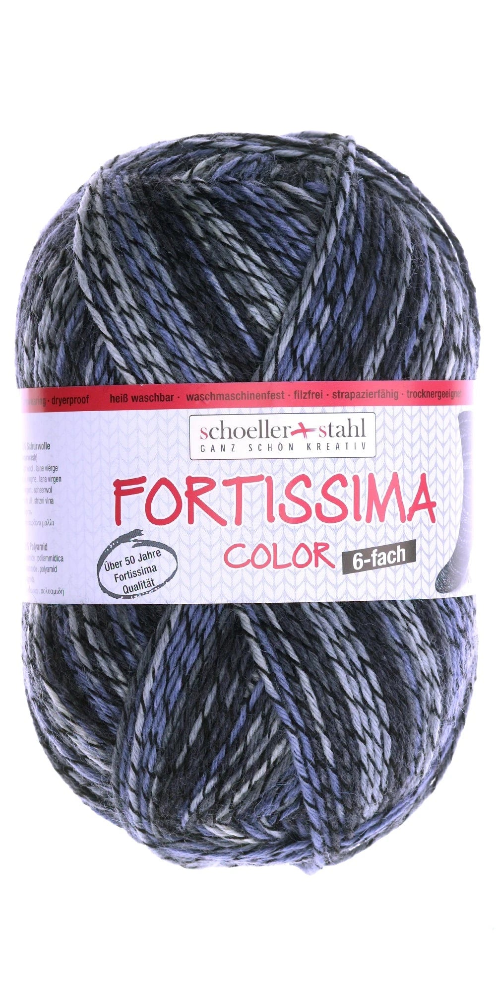 Schoeller + Stahl Fortissima Color 6-ply, 150 g