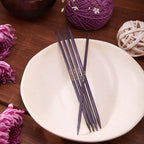 KnitPro J'adore – Neliskanttiset & Ergonomiset sukkapuikot, 15 cm