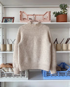 Novice Sweater on täydellinen ensimmäinen villapaitaprojekti aloittelevalle neulojalle tai rento luottoneule kokeneemmalle tekijälle!