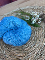 Lumoava merino-silkki lace