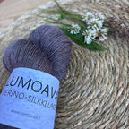 Nettilanka - Lumoava merino-silkki lace - 1. Ametisti