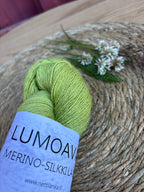 Lumoava merino-silkki lace