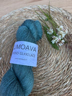 Lumoava merino-silkki lace