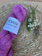 Lumoava merino-silkki lace