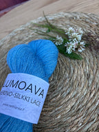 Lumoava merino-silkki lace