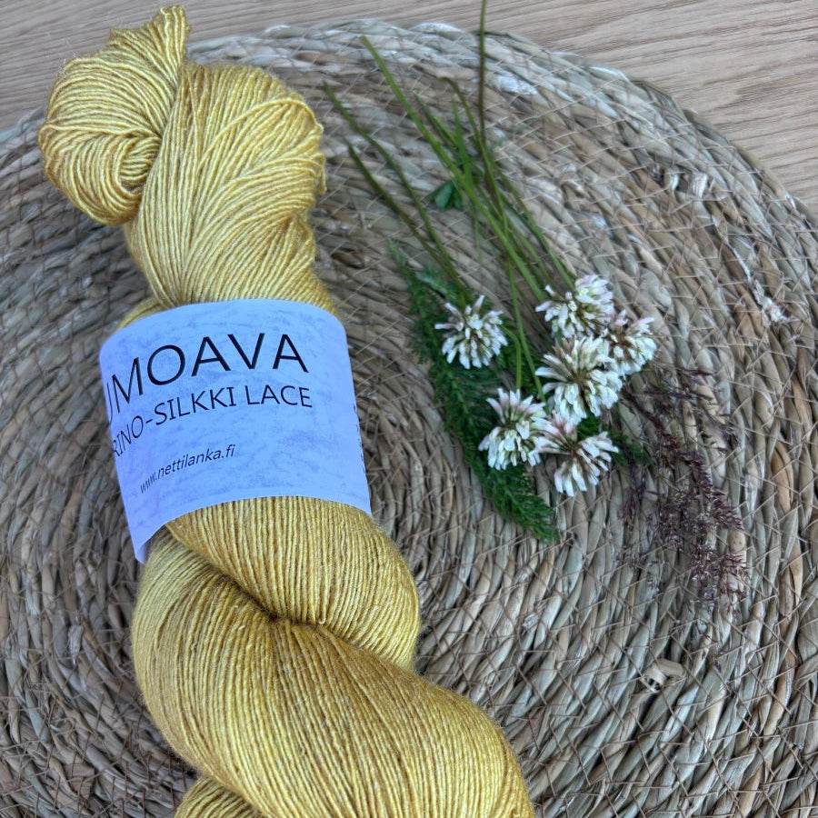 Nettilanka - Lumoava merino-silkki lace - 1. Ametisti
