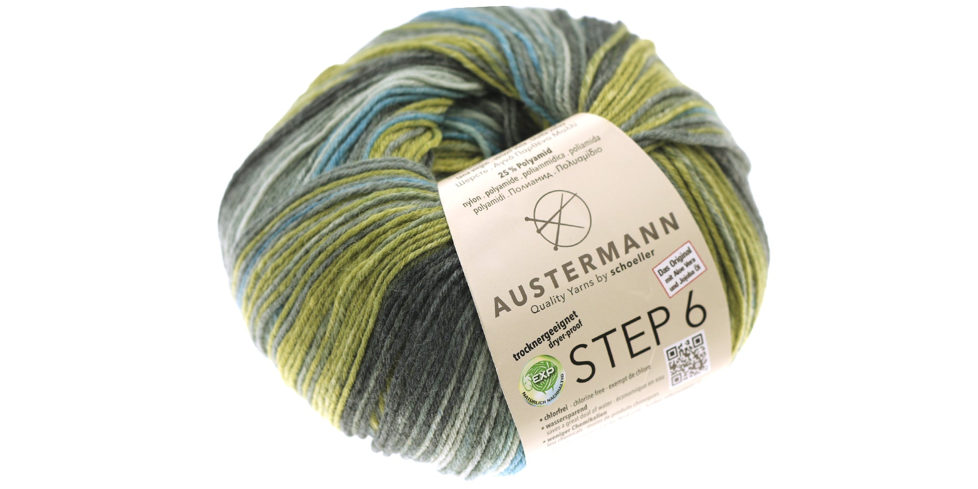 Austermann step 6 ply, 150g