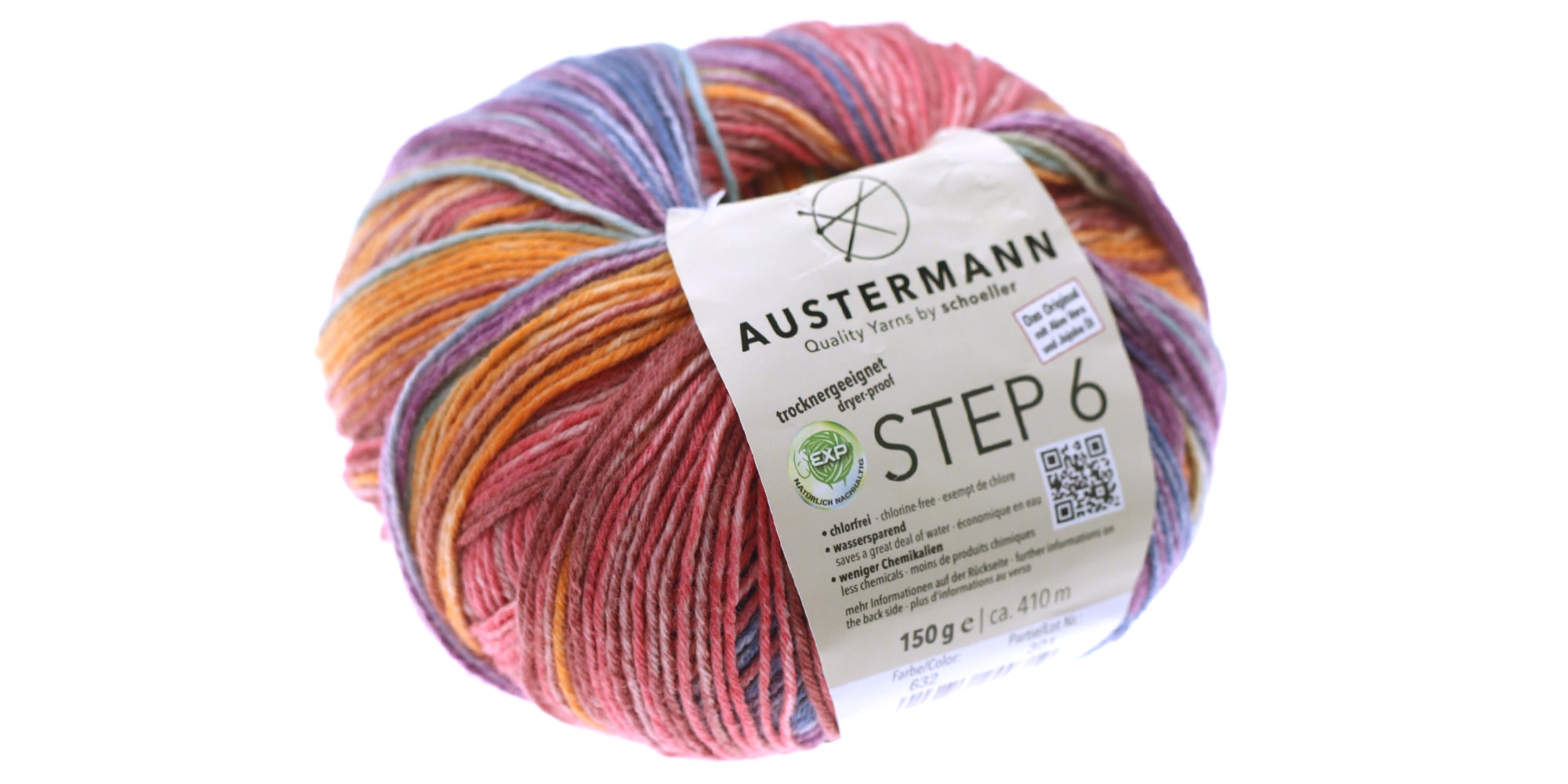 Austermann step 6 ply, 150g