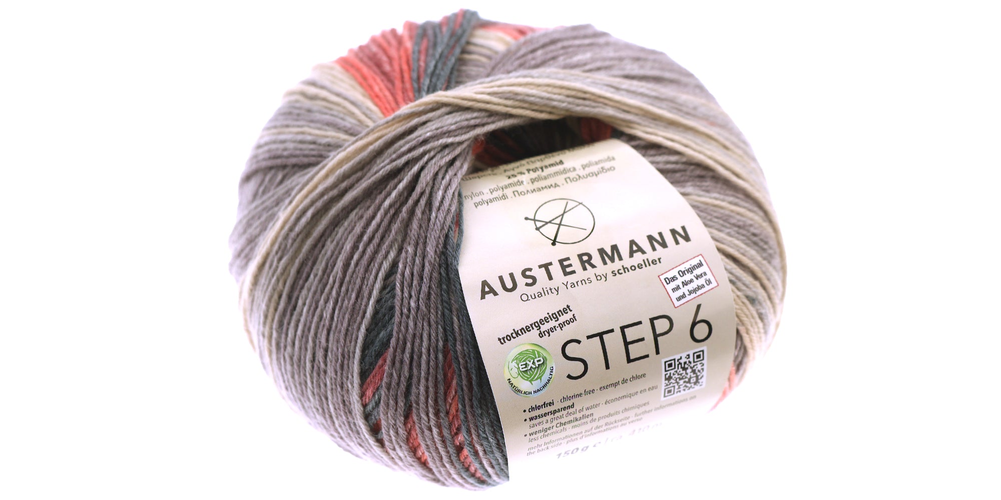 Austermann step 6 ply, 150g