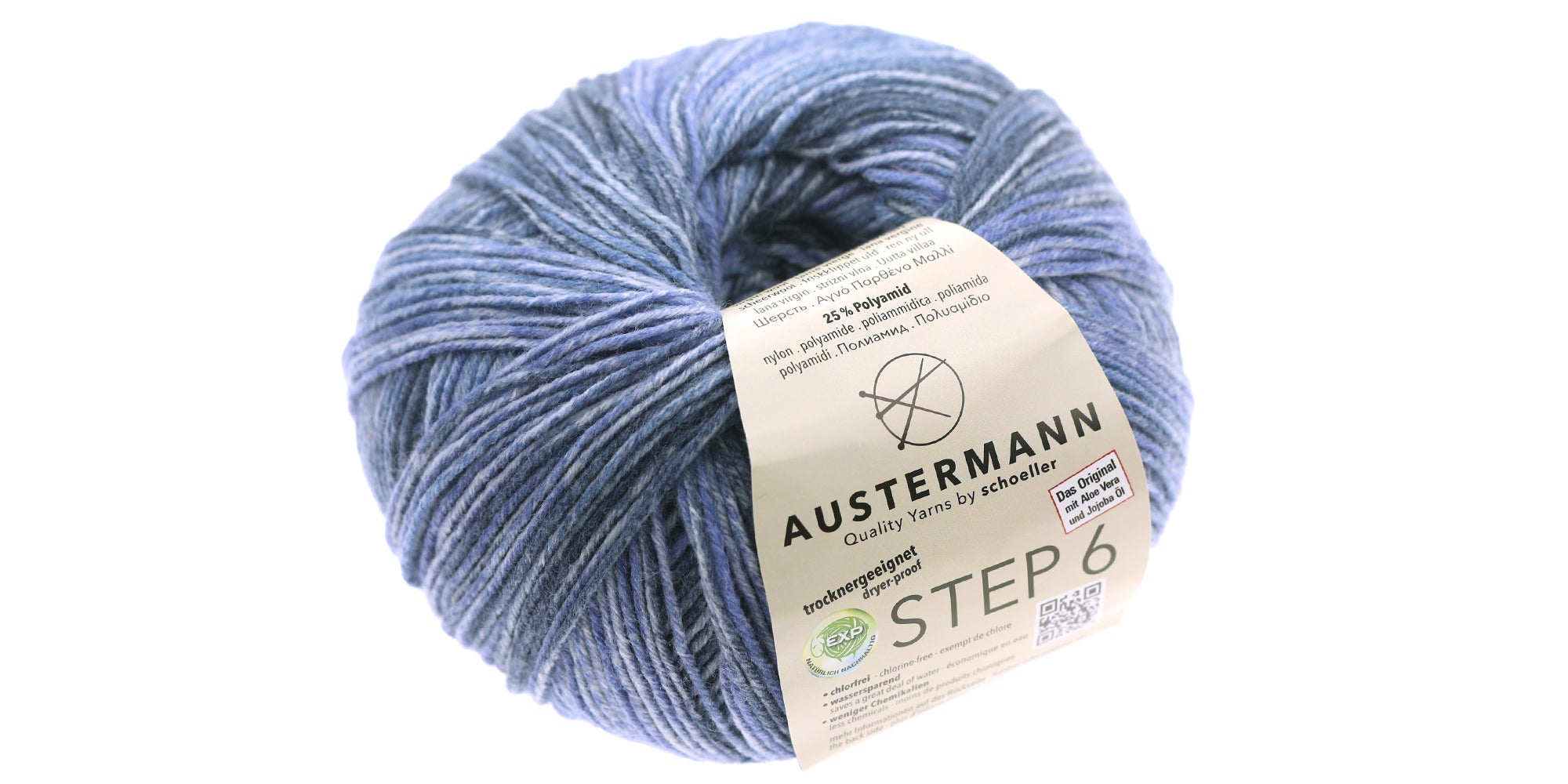 Austermann step 6 ply, 150g