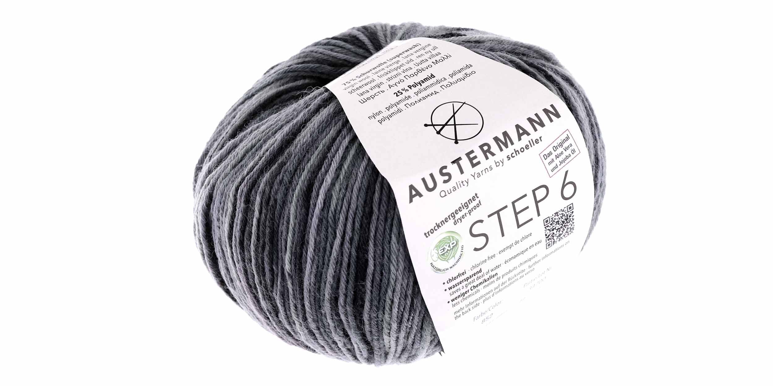 Austermann step 6 ply, 150g