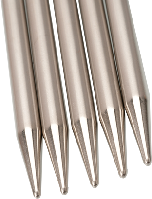 ChiaoGoo Metalliset Sukkapuikot - 20 cm