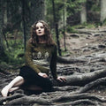 Väki -villapusero - Jenna Kostet printti (Suomenkielinen ohje)