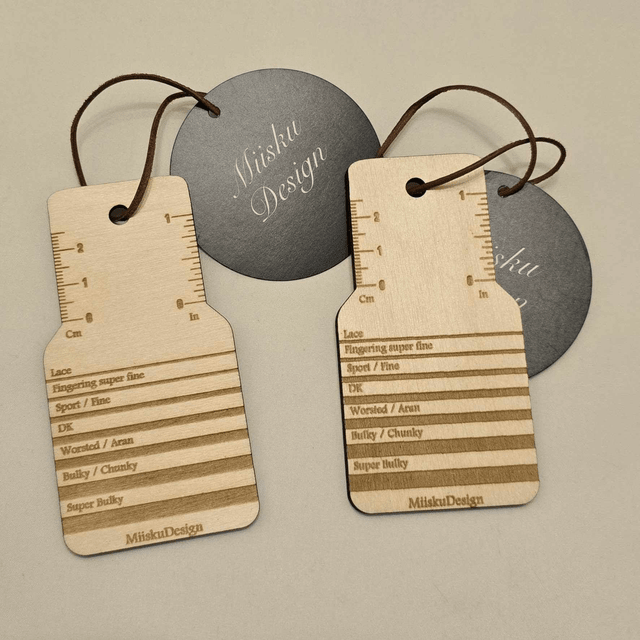 Miisku Design - Langan paksuusmitta - WPI -